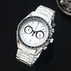 NEW Mechanical Leather Mens Silver Watch Brown Strap Series quartz Men Watches Male Wristwatches