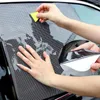 Adesivi per finestre 2 pezzi Auto Sun Shade Copertura autoadesiva Sun Shade Glass Heat Isolamento Film di privacy anti-UV