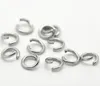 1000pcsbags finos finos inteiros 035mm anel de salto de tamanho inoxidável anéis divididos