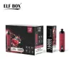 Box Elf Shisha 16000 Poix de vape jetable 28 ml Pod Pod RECHARGable Batterie Electronic Cigs Puffes 16K 0% 2% 3% 5% E Cigarettes