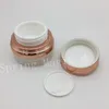 Bouteilles de rangement 50g Perle blanc / or Luxury Luxury Acrylique Crème Jar pour les yeux Crème / CC CRAME / FOURTISS / CADIE DE PEIN