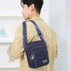 Briefzüge 1PC Brand Männer Crossbody Taschen Männlich Nylon Schulter Boy Messenger Mann Handtaschen für Reisen lässige große Satchel Grau Grau