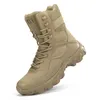 Фитнес -обувь палубы для мужчин военные тактические ботинки 2024 Высококачественное рабочие безопасности Lightweigh Bombat Motocycle Мужчина