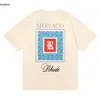 Sommer Rhude T -Shirt Herren Designer T -Shirt Rhude Casual Shirts Mann Damen Tees Kurzärmel Top verkaufen Luxus Männer Hip Hop Kleidung uns Größe Sxl