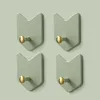 Hooks 4pcs ausgezeichnete Handtuchhaken Heavy Duty Improvement Mantel Badezimmer Sundies Wall