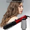 Multi fonctionnels Electric Rotary Hair Saidereners Dry and Wet Hair Air Brush Ion Ion Ion Curler coiffure PEUP 240428