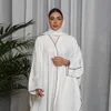 Ethnic Clothing Szata muzułmańska abaya świąteczna ślub Druhna Modna impreza Long Sukienka Elegancka formalna suknia Maxi Dress for Women Tnastin T240510QG0D