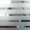Adesivos de janela faixa de filme fosco de privacidade decalques decorativos de vidro