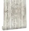 Papéis de parede Auto-adesivo removível casca de madeira vintage e vara de parede à prova d'água, adesivo de renovação do armário de portas