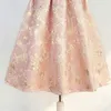 Jupes Matakawa Broidered Floral Femmes Elegant Pink Sweet Spring automne Faldas Vintage High Wistre Korean Fashion Jupe Femme
