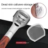 4 pezzi/set manico in legno piede callus rasoi piedi per la pelle rasoio cutter cottente rimozione della pedicure cure portatile