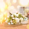 Vases en acrylique floral en acrylique décorat rectangulaire pour la fête de la famille Ramadan Wedding Pâques époustoufler la table de table