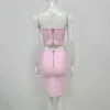 Vestidos de trabalho de alta qualidade sem alças Sexy sem mangas com renda sem mangas Up Colo