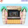 free ship to door outdoor activities outdoor portable western inflatable tiki bar party air inflated pub tent for sale 4mWx3mLx3.5mH (13.2x10x11.5ft)