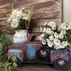 Vasi decorazioni per camion fiore fiore rustico fattoria vintage affascinante pentola succulenta per tavolo
