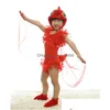 Dancewear childrens drames mignon petit animal poulet rouge spectacle costumes drop livraison bébé enfants vêtements maternité cosplay dhmkt