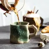 Canecas de café em cerâmica com alto valor de face retro online celebridade de ponta refinada de estilo inseto de caneca gabinete de água