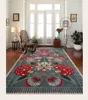 Tapis vikama vintage floral tapis art luxe grand espace salon décor à la maison lit de chambre à coucher bohème