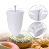 Donut Moule portable Maker DIY outils de pâtisserie de cuisine Manuelle Manuelle Dispensateur Donut Machine Facile Fast 240509