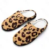 Pantoufères Animal Leopard Print Skin Modèle (18) Sandales Sandes Casual Keep Warm Chores Thermal Mens Womens Slipper FluffycottonHome Kid