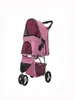 Pet Stroller Cat Dog 3 Wiel Jog vouwen lichtgewicht reizen Breathable Carrier1131251