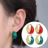 Brincos de argolas da moda Fivela de ouvido exclusiva elegante para o presente da festa do feroz Jóias de moda de estilo coreano