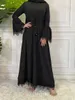 Etniska kläder blygsamma abaya ramadan musulman de mode maxi robe kalkon kaftan islamiska kläder muslim för kvinnor hijab klänning caftan vestidos t2405102jpz