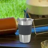 Canecas Isolada com copo com canção isolada 474ml de garrafa de água copo para bebidas de café com gelo de viagem para viagem