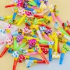 FORPETTO PARTY 100 pezzi Multicolore Blowouts Whistles Kids Bomboniere Bomboniere Forniture per decorazioni Noice Maker Toys Goody Borse Pinata Gift Pinata