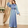 Ethnic Clothing Spring Party Evening Abaya Lantern Slave Dress Muslim Moroccan Kaftan Ramadan Jalabiya Islamic Dubai Arab Kaftan Robe T240510