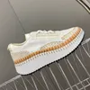 Women Sneakers Nama Casual Designer Shoes Chunky Sole Sneakers Canvas Knit Platform Sneaker Luxury Sports Shoes Recycled Mesh Fabric