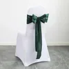 Chair Covers El Wedding Event Free Of Charge Back Flower Props Banquet Decoration Cover Elastic Ribbon Bow