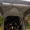 Палатки на открытом воздухе на открытом воздухе для оттенка на открытом воздухе внедорожник внедорожник.