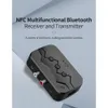 5.2 Multi em um receptor NFC Bluetooth Transmissor TF TF Playback USB RCA Call Adapt para Samsung