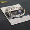 Designer Bracelet Cubaanse kettingschakel Nieuwe ontwerpen Sterling Sier White Gold Geplaatste Iced Out Hip Hop Fire Sieraden VVS Moissanite Cluster Tennis Bracelet