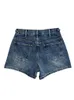 Женские джинсовые джинсовые шорты женская тонкая с отверстиями и кисточками летние сексуальные штаны