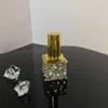 Garrafas de armazenamento vidro eletroplatação vazia reabastecido de óleo essencial amostra mini spray perfume de garrafa atomizador de garrafa