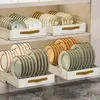 Kitchen Storage Dish Drying Rack Cabinets Drawer Sink Shelf Organizer Multifunctional Tableware Drainer Utensil Holder