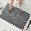 Badmatten Niet -slip traagschuim badkamer zachte vloerkleden waterabsorptie droog snel mat machine wasbaar voor de thuisvloer