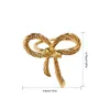 Tafelmatten Napkin Rings 4pcs gouden booggespen houders voor decoraties vakantie bruiloft banket benodigdheden