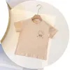 Magliette per bambini per bambini ragazzi ragazzi classici thirt floreali magliette stiratrice ragazza top la lettera estiva camicie vintage magliette di lusso per bambini vestiti per bambini alla moda