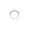 Light Luxury Ring Charm Classic Musthave Silver Simple Personaliserad pärla mångsidig runda med Common Vanly