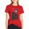 Frauen Polos Bofuri Anime Charaktere Maple Zitate Verteidigung ist die Angriff T-Shirt-Kleidung süße lustige T-Shirts für Frauen