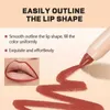 SNPI LIP Ołówki Nagie brązowe lipliner Wodoodporny seksowny czerwony kontur kolorowanki Lipstick Trwałość bez lepki szminki Lipliner Cosstick Cosmetics D240510