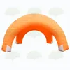 colored inflatable dome tent air igloo Party marquee exhibition show shelter with blower on sale 10m dia (33ft)