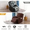 Couvre-fauteuils Jacquard Recorqueur inclinable Cover Stretch Failchair Lazy Boy Elastic Relax Couch Protector Hlebovers pour Home Deco