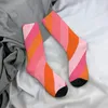 Chaussettes masculines rose et brosse orange coup de brassard bande mâle mènes femmes d'été bases hip hop