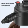 Water Gun Snow Foam Lance New 2L Hand Pump Sprayer Pneumatic Cannon Car Wash Spray Bottle Window Cleaning For Home Washing Drop Delive Otc7M