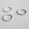Master zorgvuldig ontworpen ringen voor koppels zilveren ring mode cool met gewone Vanly