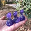 Figurine decorative 5 cm Naturale Purple Florite Serpente Crystal Crystal Crystal Crafts Creation Energy Stone Fashi